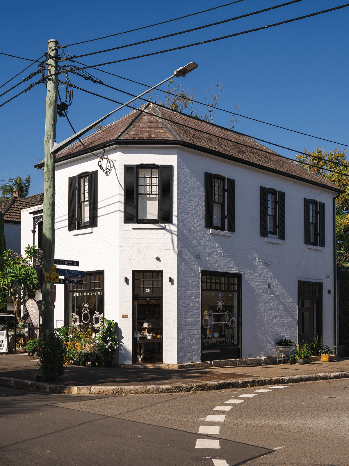 Hunters Hill florist shop exterior - The Village Florist Hunters Hill