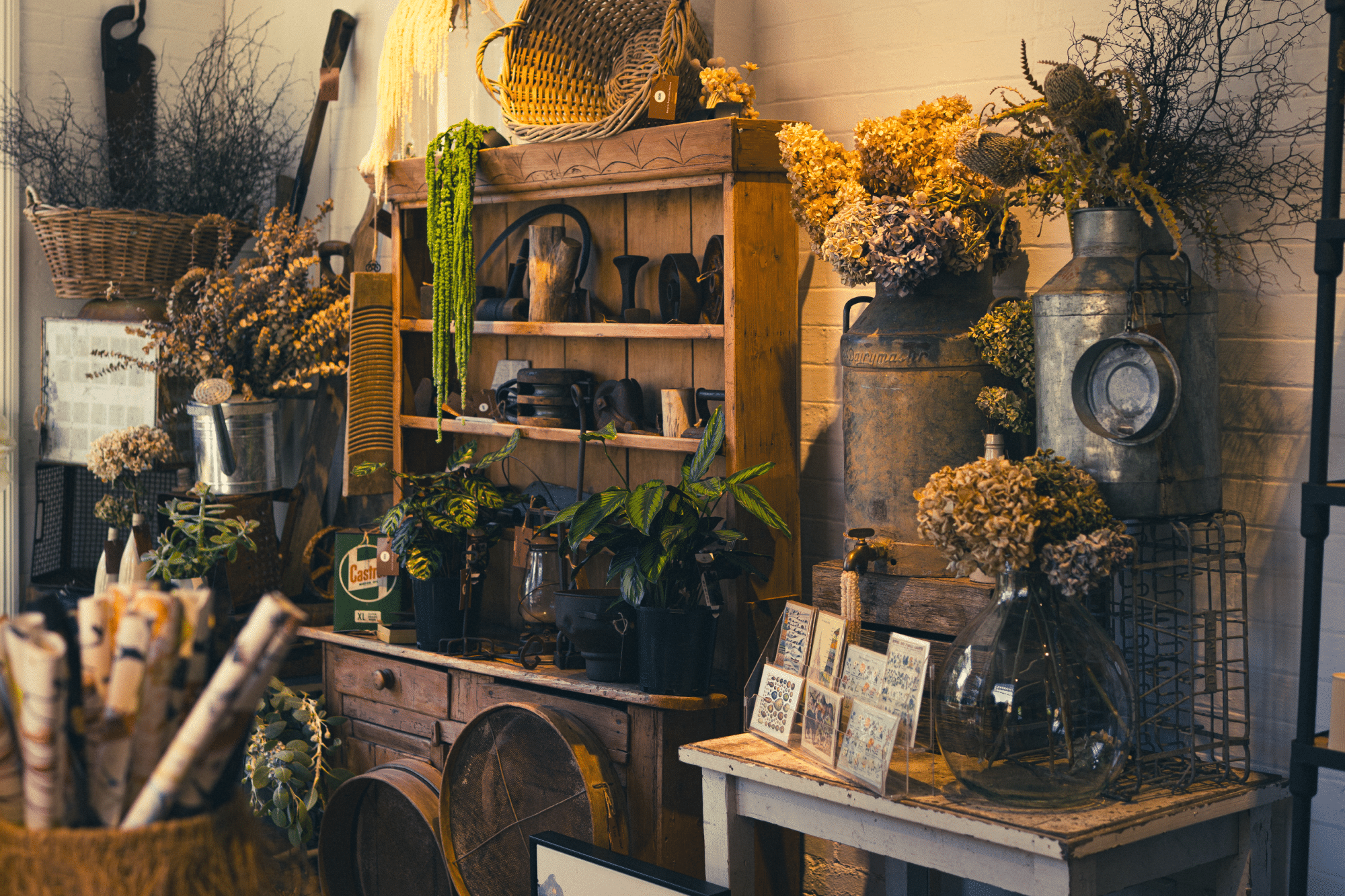Rustic home decor and flowers - The Village Florist Hunters Hill